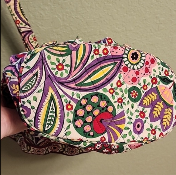 🌞 Vera Bradley Viva La Vera Quick Draw Bucket Style Retired Style Purse - Picture 5 of 14